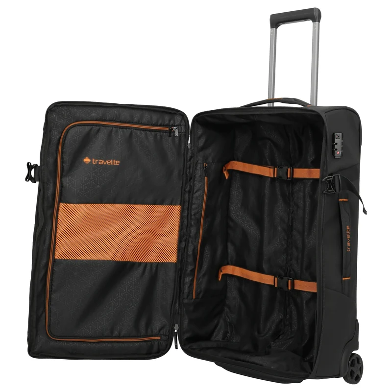 Travelite Briize - Rollenreisetasche M 67 cm (schwarz)