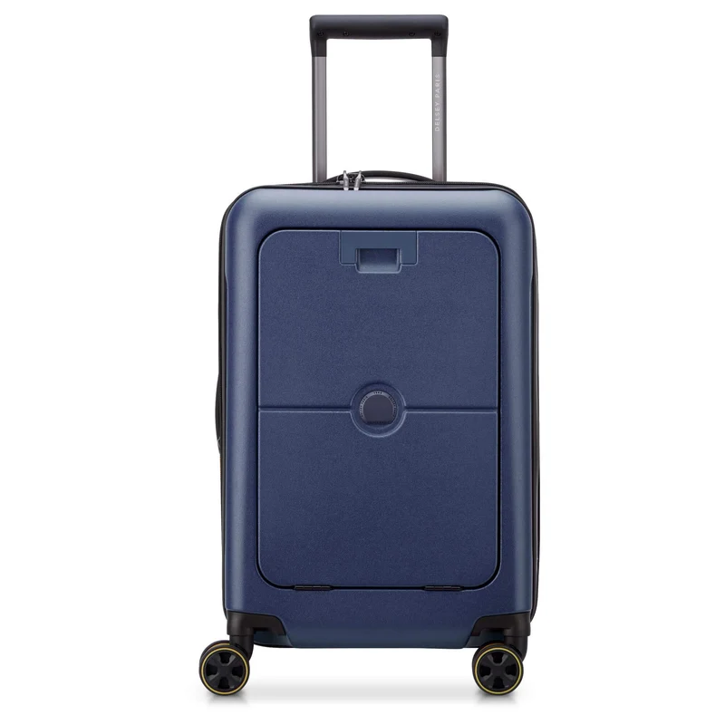 Delsey Paris Turenne 2.0 - 4-Rollen-Kabinentrolley S 56 cm erw. (nachtblau)