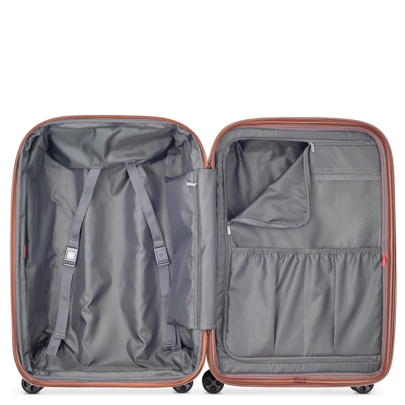 Delsey Paris Carrousel - 4-Rollen-Trolley 67 cm erw. (pink)