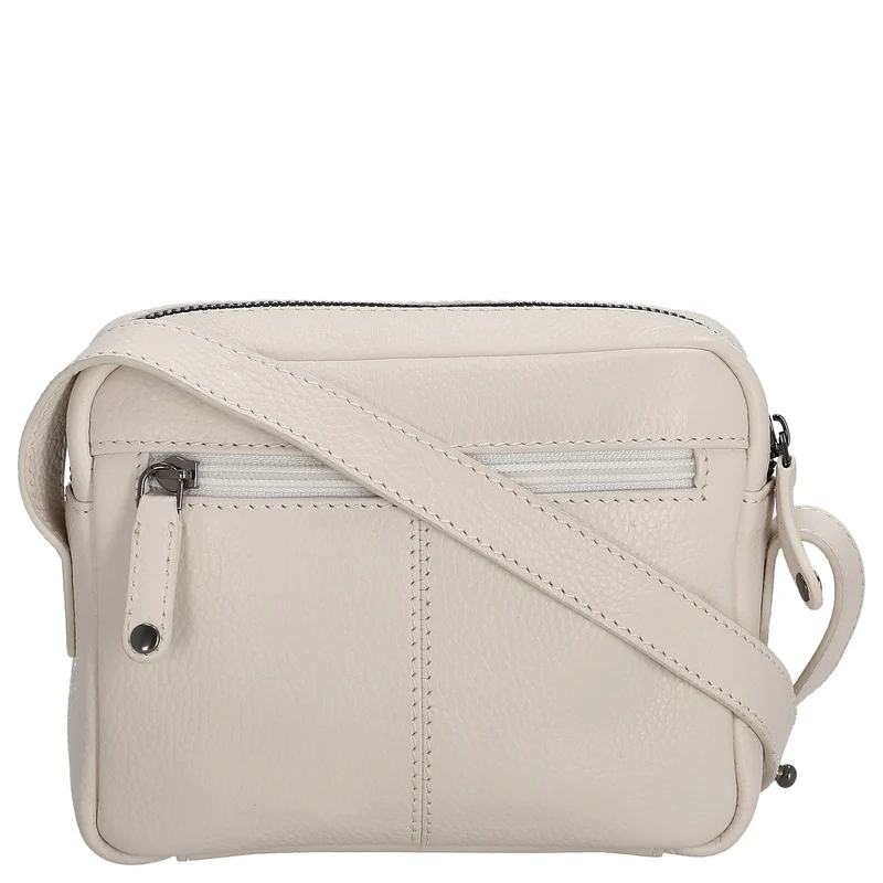 bugatti Elsa - Schultertasche S Leder 18.5 cm (weiß)