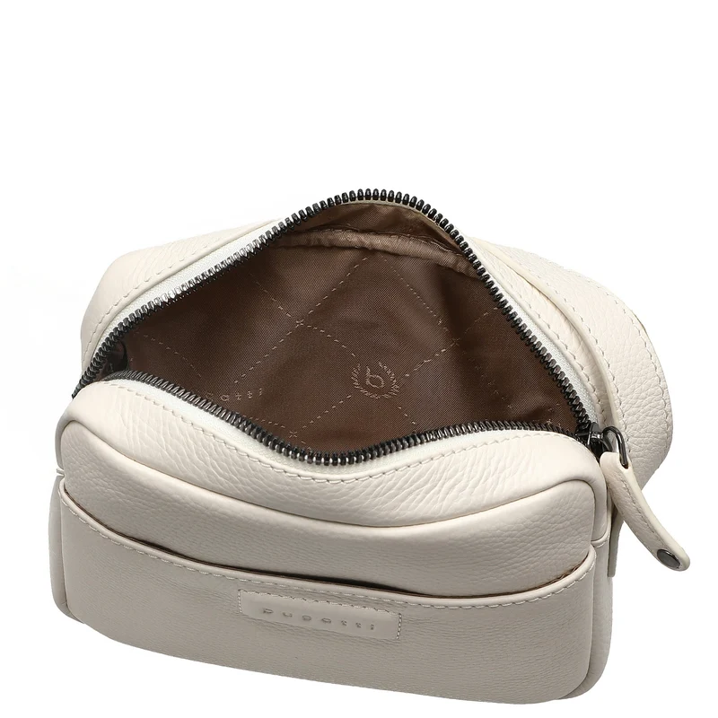bugatti Elsa - Schultertasche S Leder 18.5 cm (weiß)