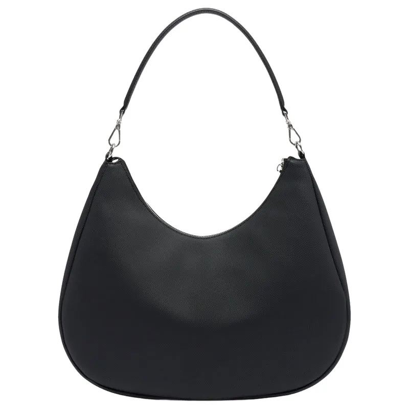 Lacoste Daily City Hobo Bag - Schultertasche 23 cm (noir)