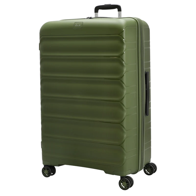 D&N Travel Line 4700+ - 4-Rollen-Trolley L 78 cm erw. (olive green)