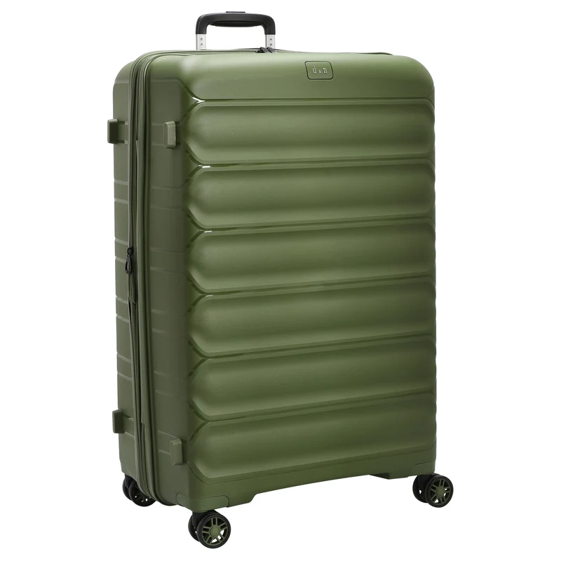 D&N Travel Line 4700+ - 4-Rollen-Trolley L 78 cm erw. (olive green)