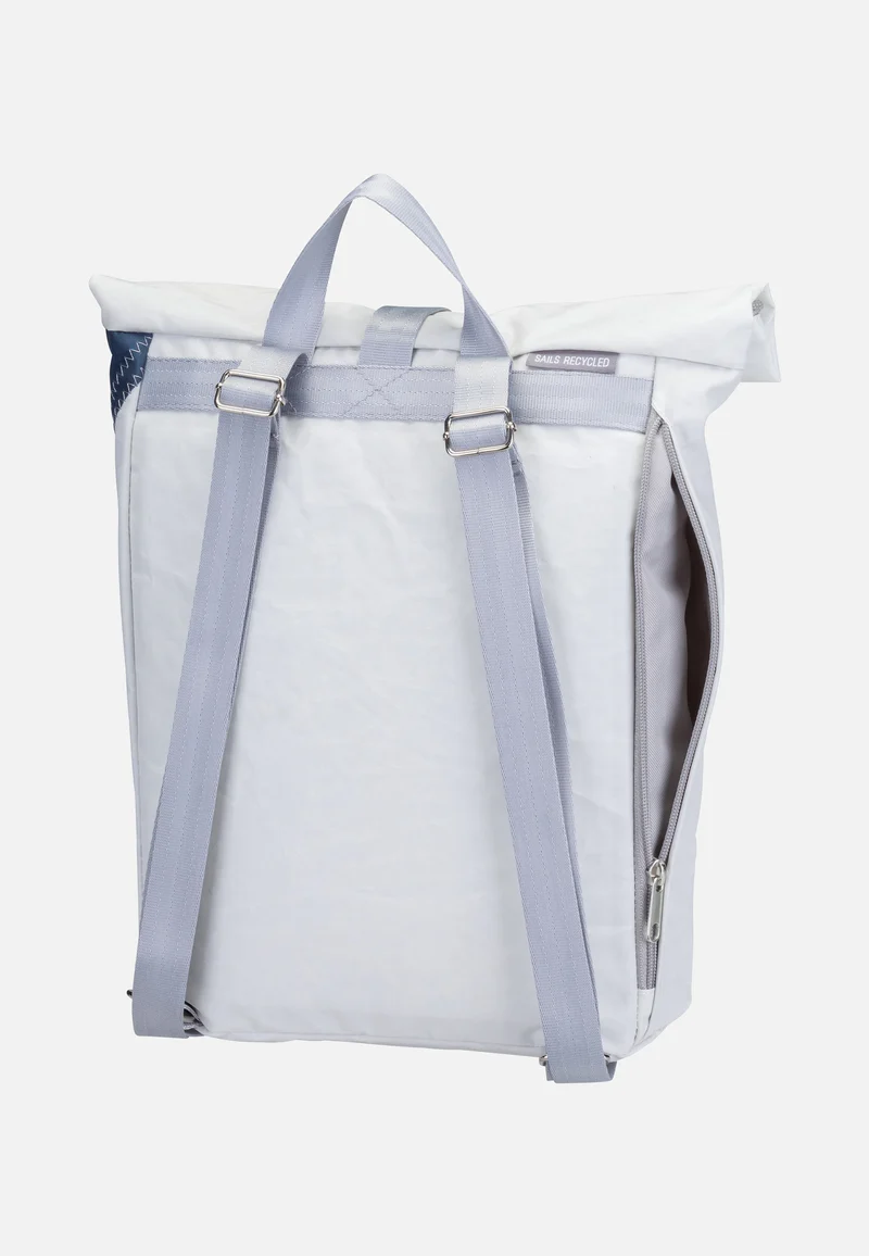 Möwe Weiß/Streifen Blau/Zahl Grau - Rucksack