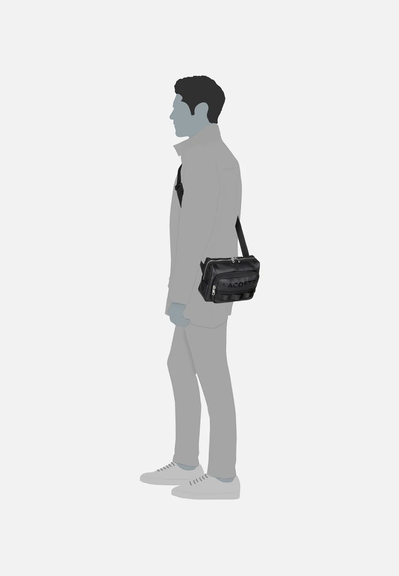 Yzio Reporter NH4650YZ Black - Crossbody Bag