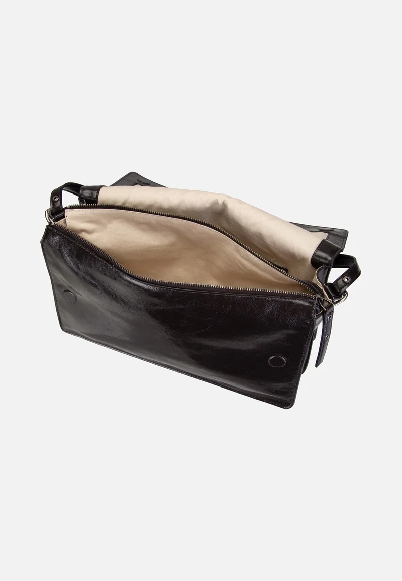 Audrey M Lack Distressed Deep Soil - Shoulder Bag