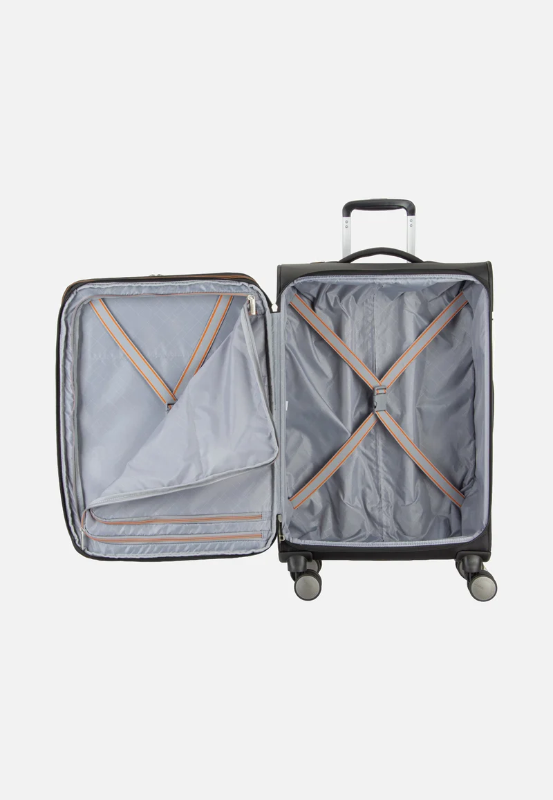 Wanderlite Spinner M Exp Shadow Black - Koffer