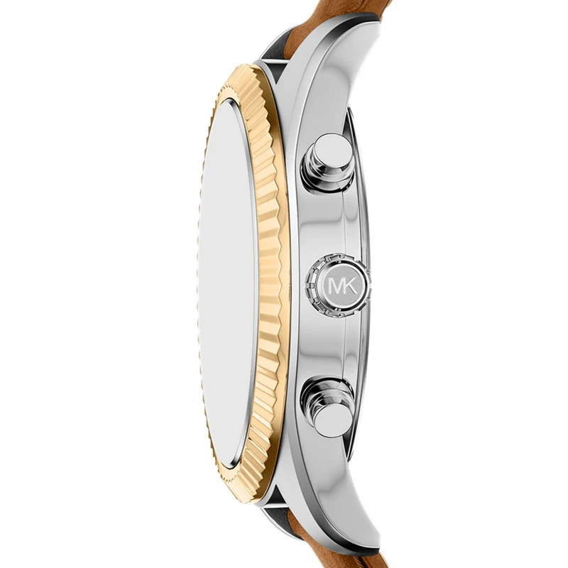 Michael Kors Lexington Round White Dial Watch MK9257