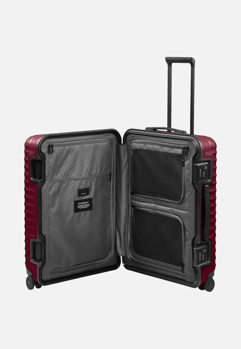 OVERSEAS 4w Trolley M+ Emberwood Red - Koffer
