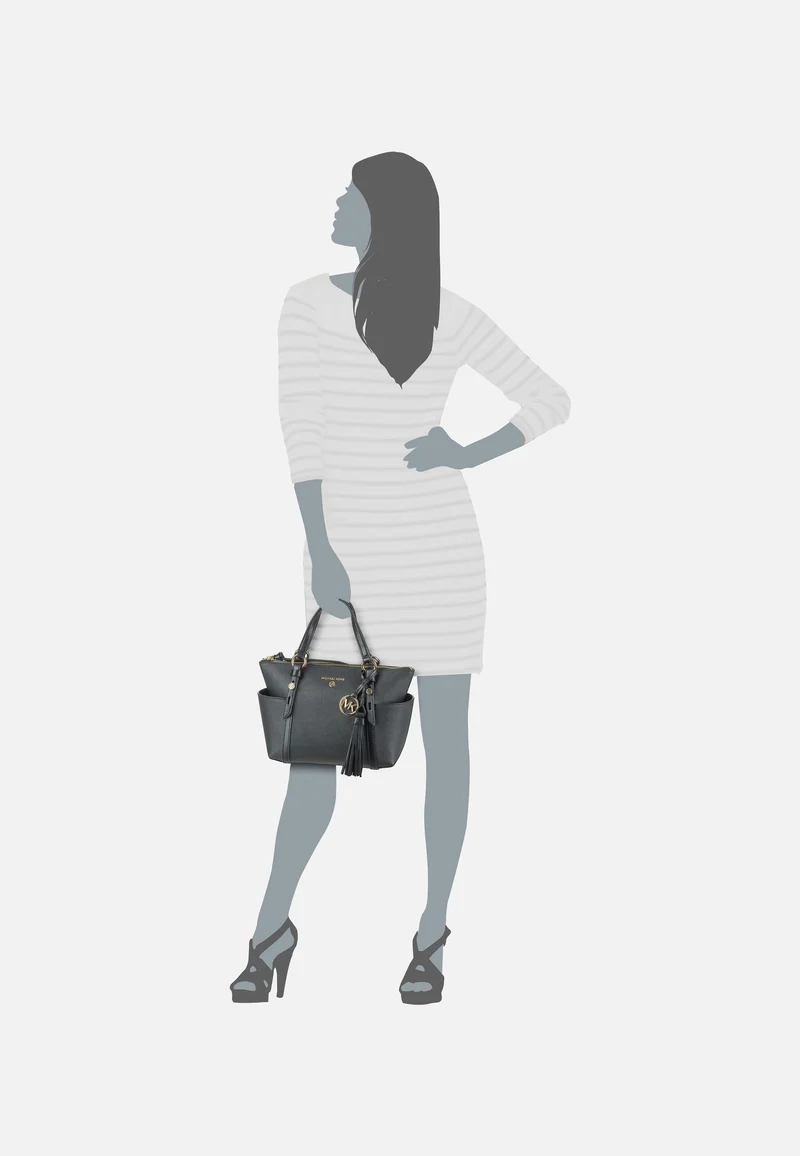 Sullivan Small Conv TZ Tote Black - Henkeltasche