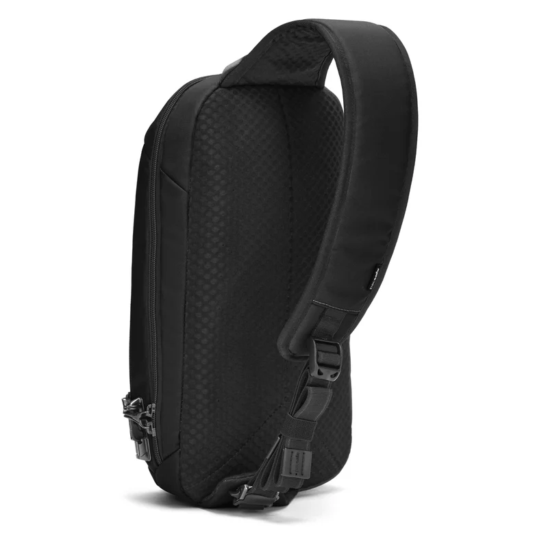 pacsafe V Tech Sling - Umhängetasche 40 cm (jet black)