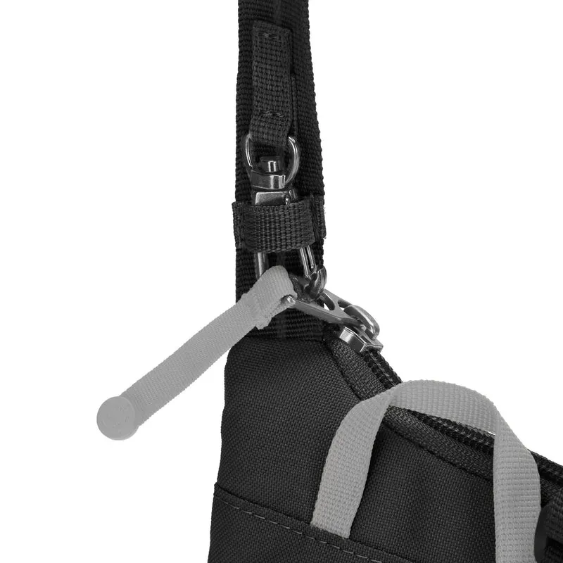 pacsafe GO Tech Crossbody - Umhängetasche 21.5 cm (jet black)