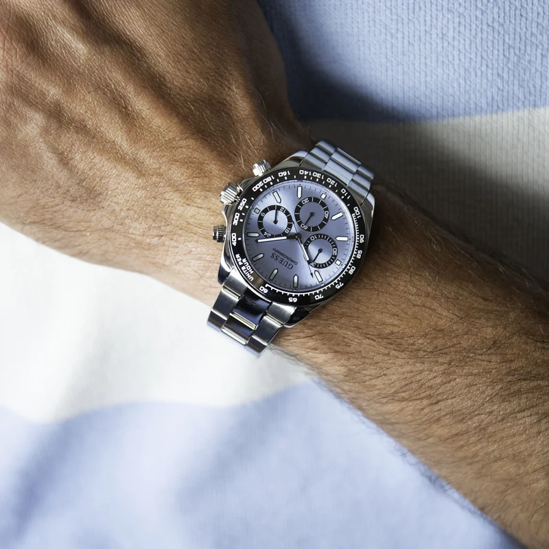 Guess Arthur Light Blue Chronograph Men's Watch GW1058G1