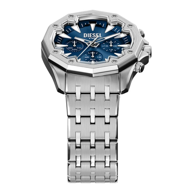 Diesel Stinger Round Blue Dial Watch DZ4706