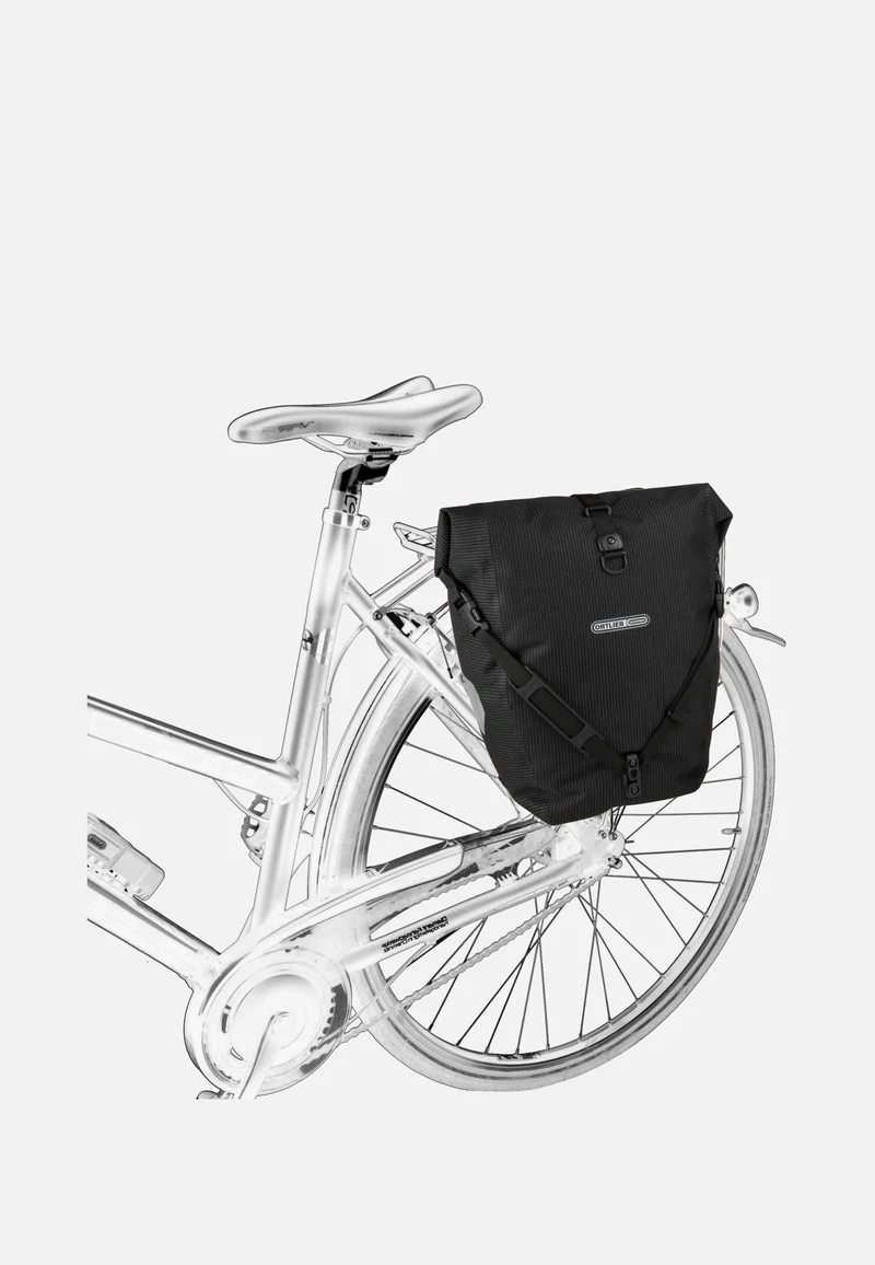 Back-Roller High Visibility Single QL2.1 Schwarz Reflex - Fahrradtasche