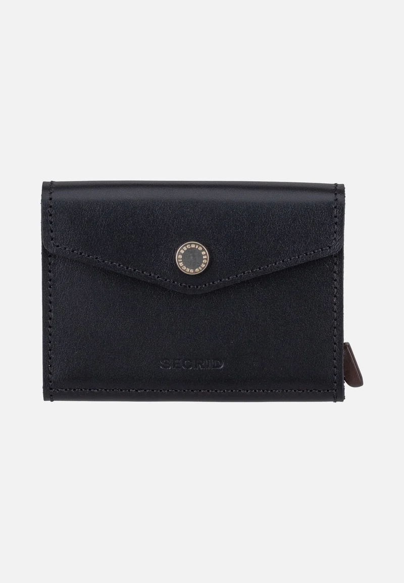Envelope Pebble Black - Portemonnaie