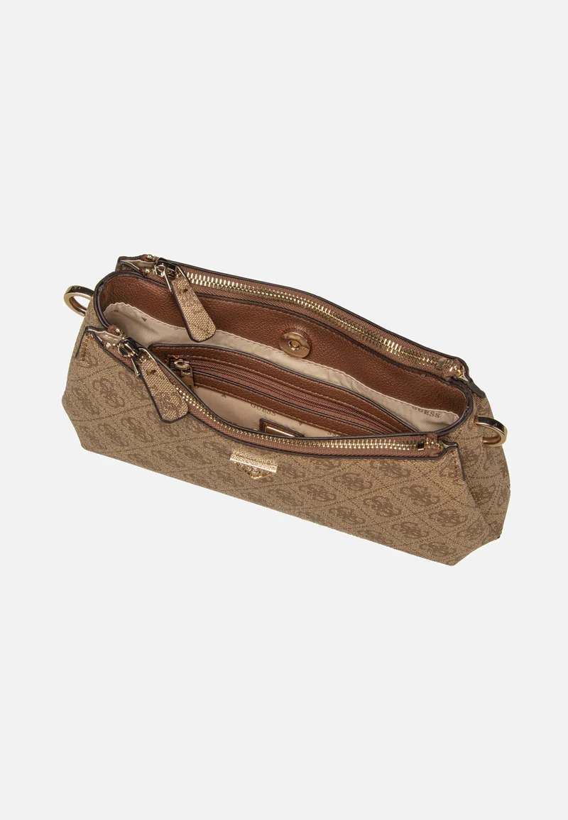 Noelle II 3 Comp Xbody Latte Logo/Brown - Schultertasche