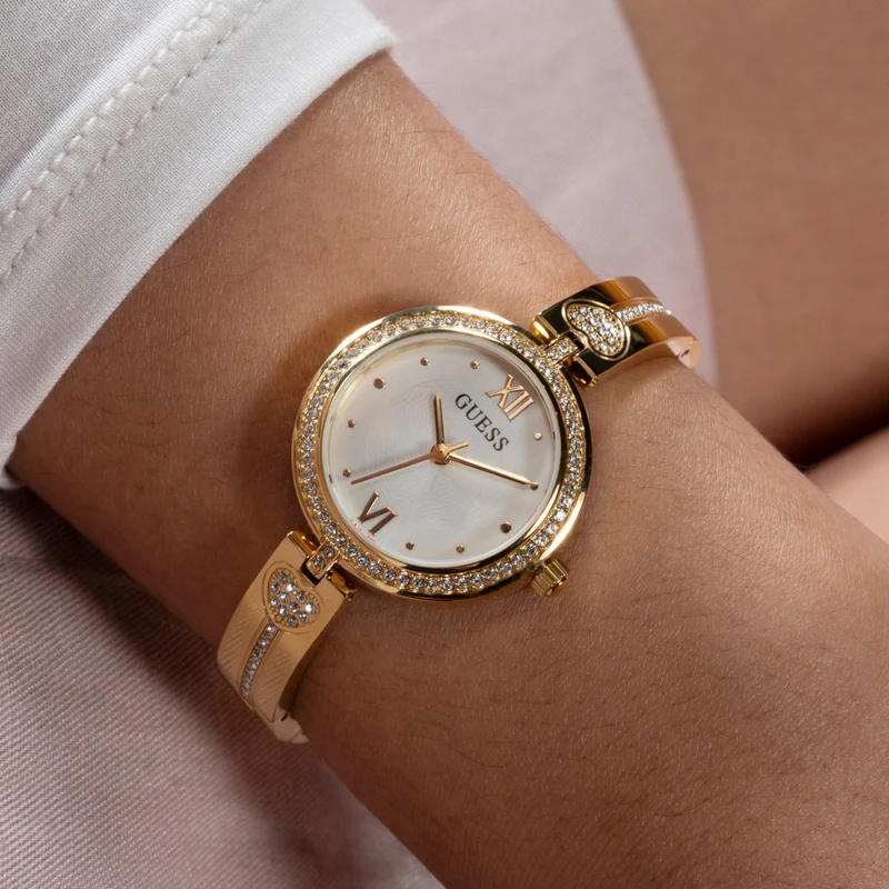 Guess Lovey damen Uhr Gold GW0655L2