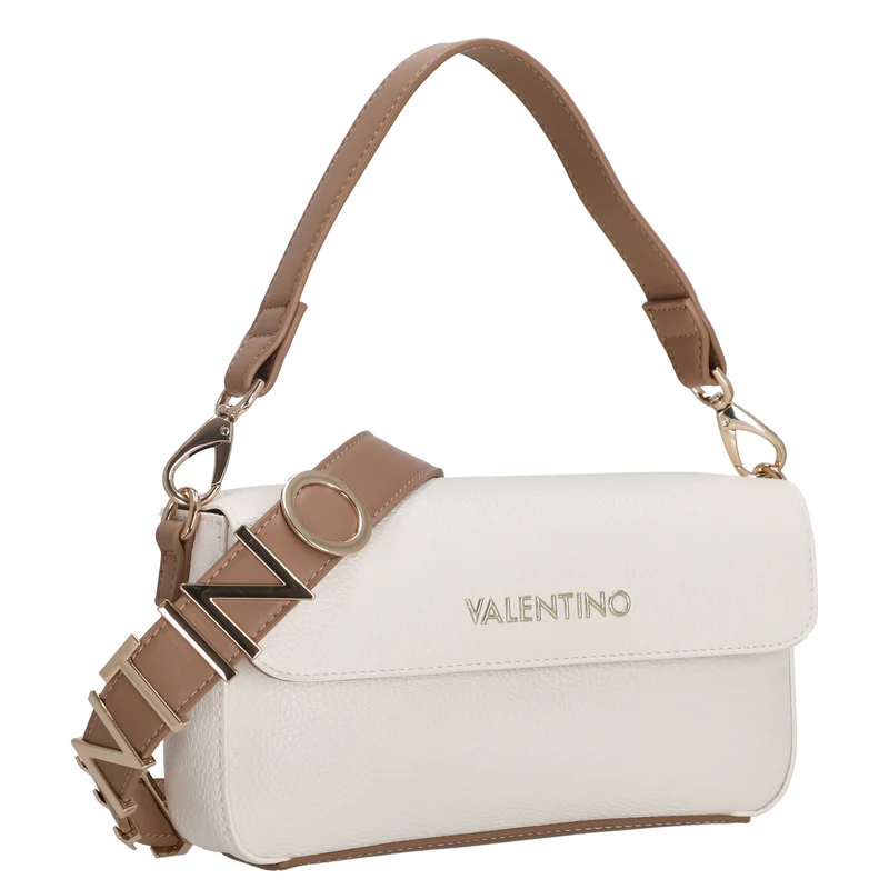 Valentino Bags Alexia - Schultertasche 25 cm (bianco/cuoio)