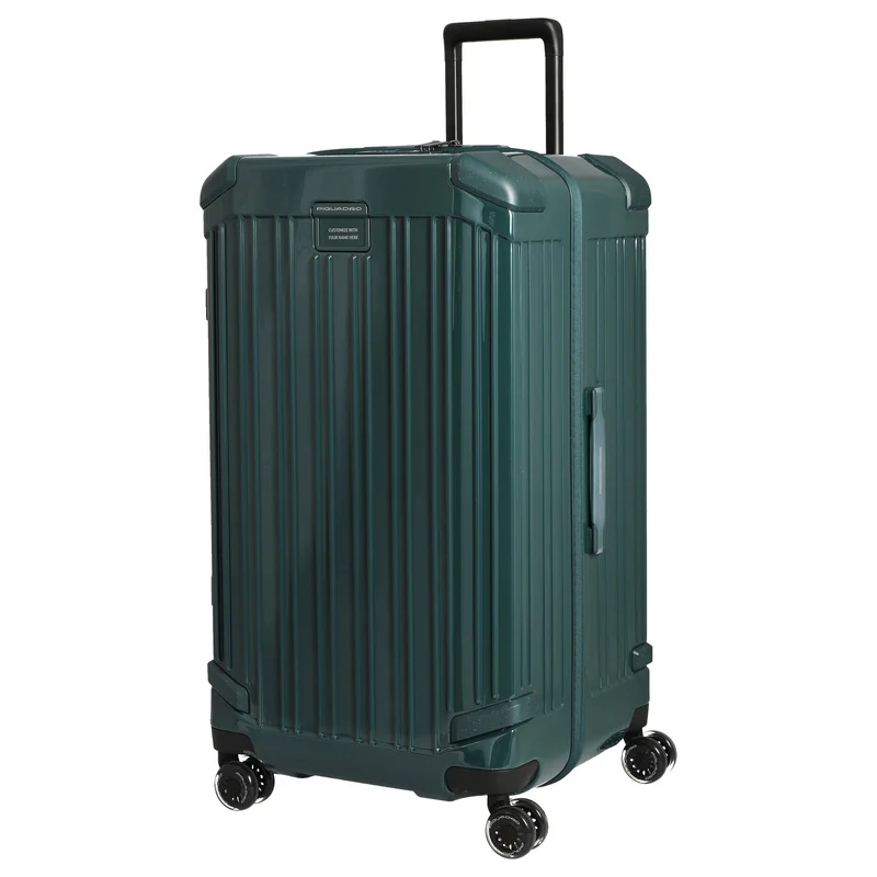 Piquadro Pop - 4-Rollen-Trolley 73 cm (green)