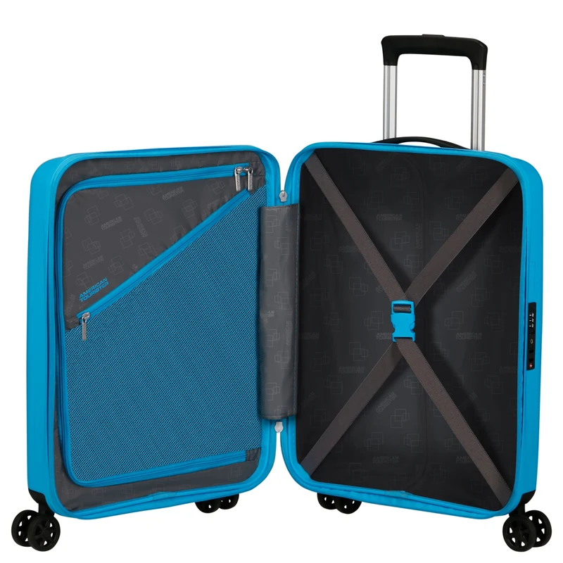 American Tourister Rejoy - 4-Rollen-Kabinentrolley 55 cm (blau)