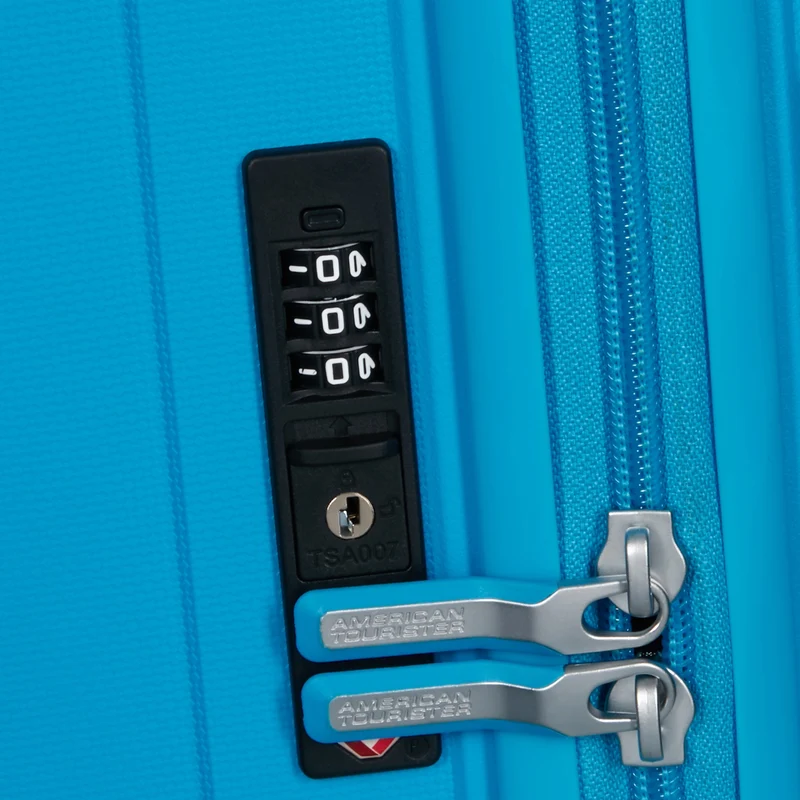 American Tourister Rejoy - 4-Rollen-Kabinentrolley 55 cm (blau)