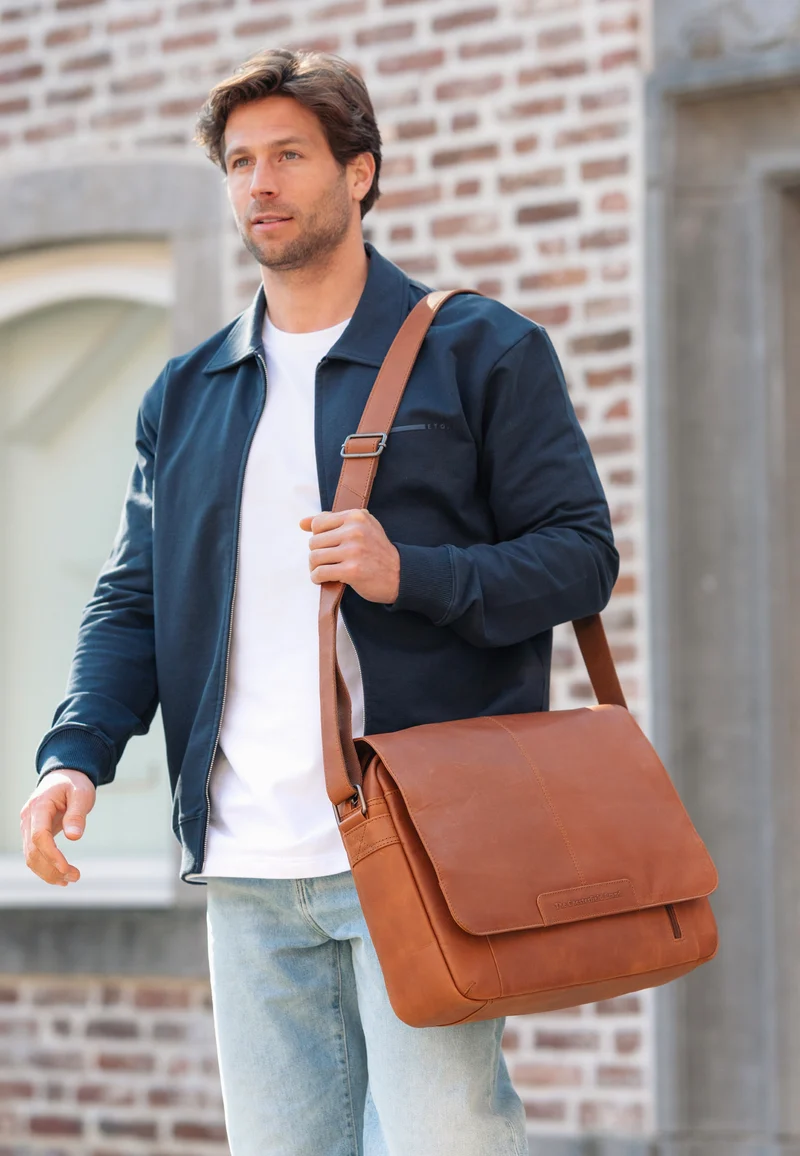 Richard 0552 Cognac - Messenger Bag