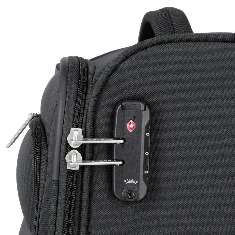 Travelite Priego - 4-Rollen-Trolley Set 3tlg. (anthracite)