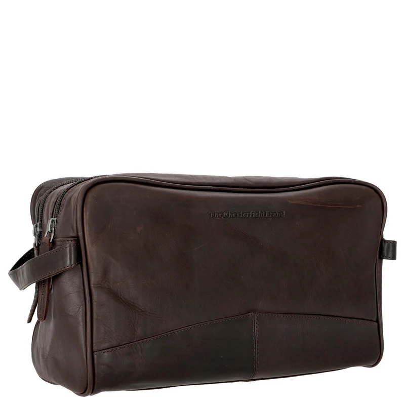 The Chesterfield Brand Stefan - Kulturbeutel Leder 29 cm (brown)