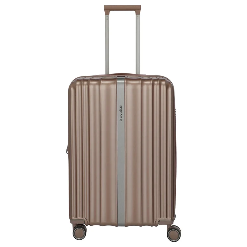 Travelite Paros - 4-Rollen-Trolley Set 3tlg. (cappuccino)