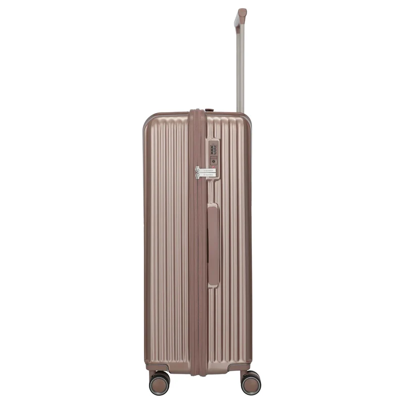 Travelite Paros - 4-Rollen-Trolley Set 3tlg. (cappuccino)