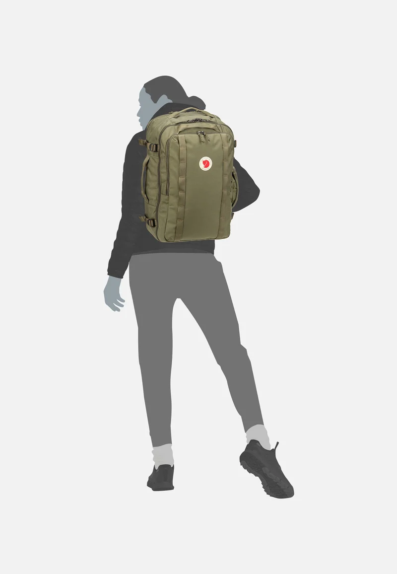 Färden Carry-On Pack Green - Reiserucksack