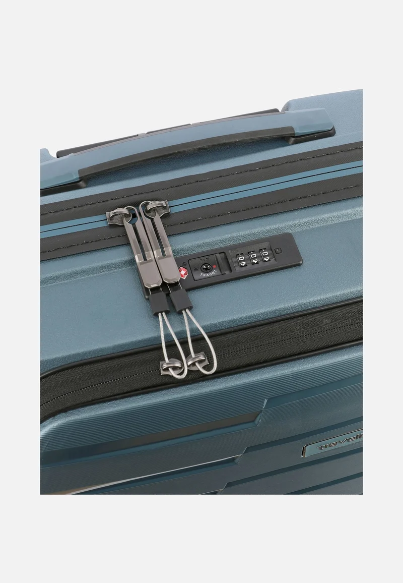 Air Base 4-Rad Trolley S Vortasche Eisblau - Koffer