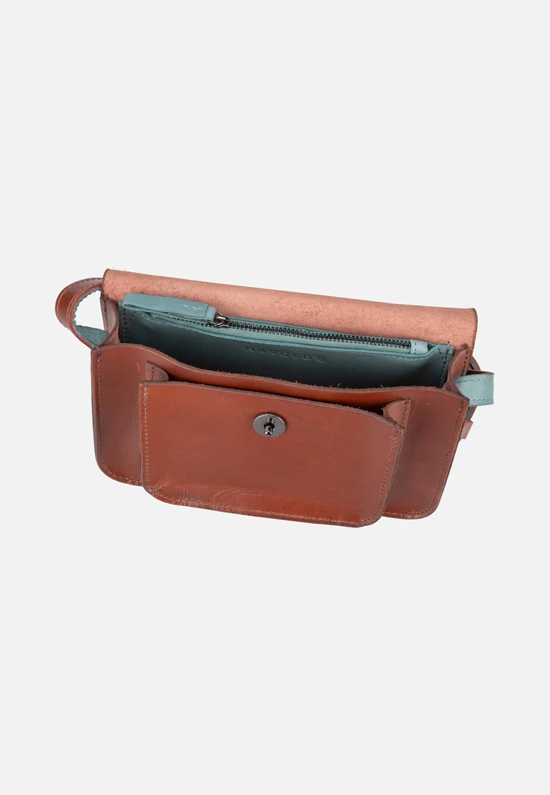Abby ABB1 Cognac - Schultertasche