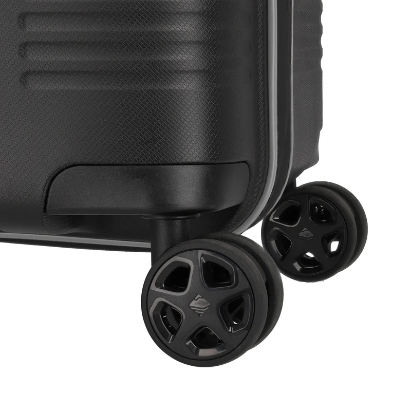 Travelite Roomer Trunk - 4-Rollen-Trolley M 66 cm erw. (black)