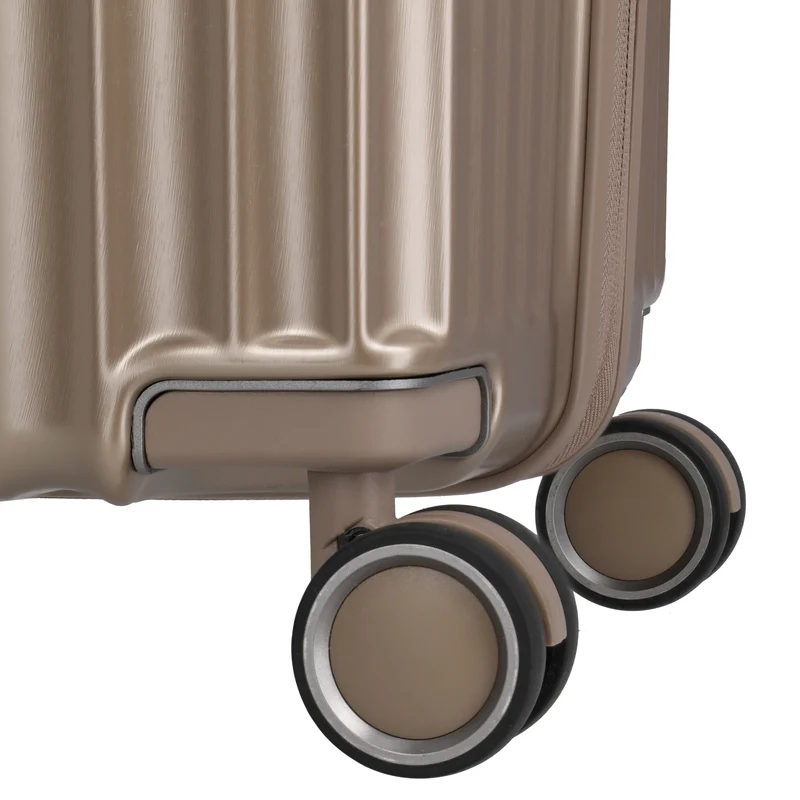 Travelite Paros - 4-Rollen-Trolley M 65 cm erw. (cappuccino)