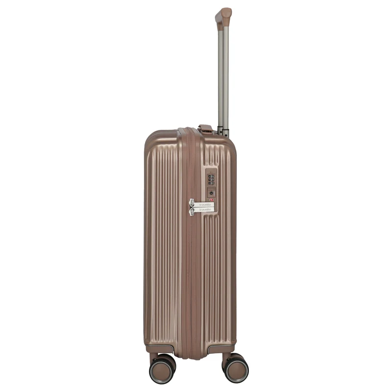 Travelite Paros - 4-Rollen-Kabinentrolley S 55 cm (cappuccino)