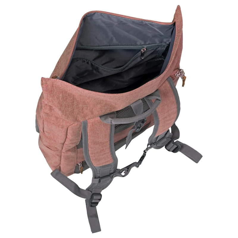 Travelite Basics Rollup - Rucksack 60 cm (rose/grey)