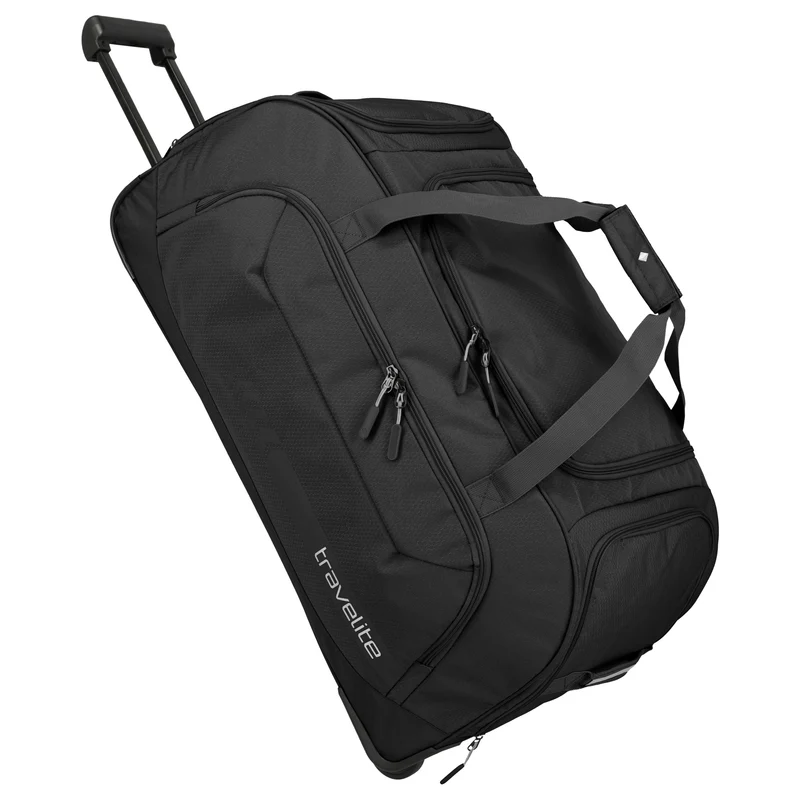 Travelite Kick-Off - Rollenreisetasche 77 cm XL (schwarz)