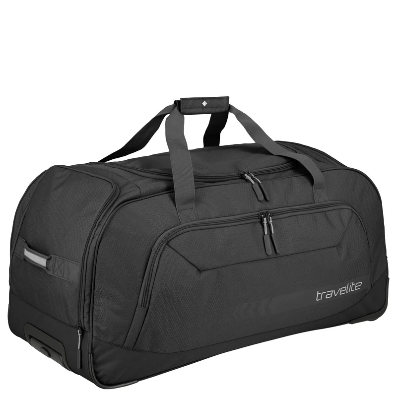 Travelite Kick-Off - Rollenreisetasche 77 cm XL (schwarz)
