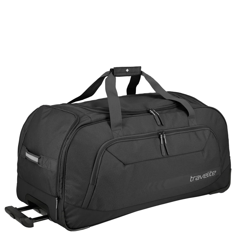 Travelite Kick-Off - Rollenreisetasche 77 cm XL (schwarz)