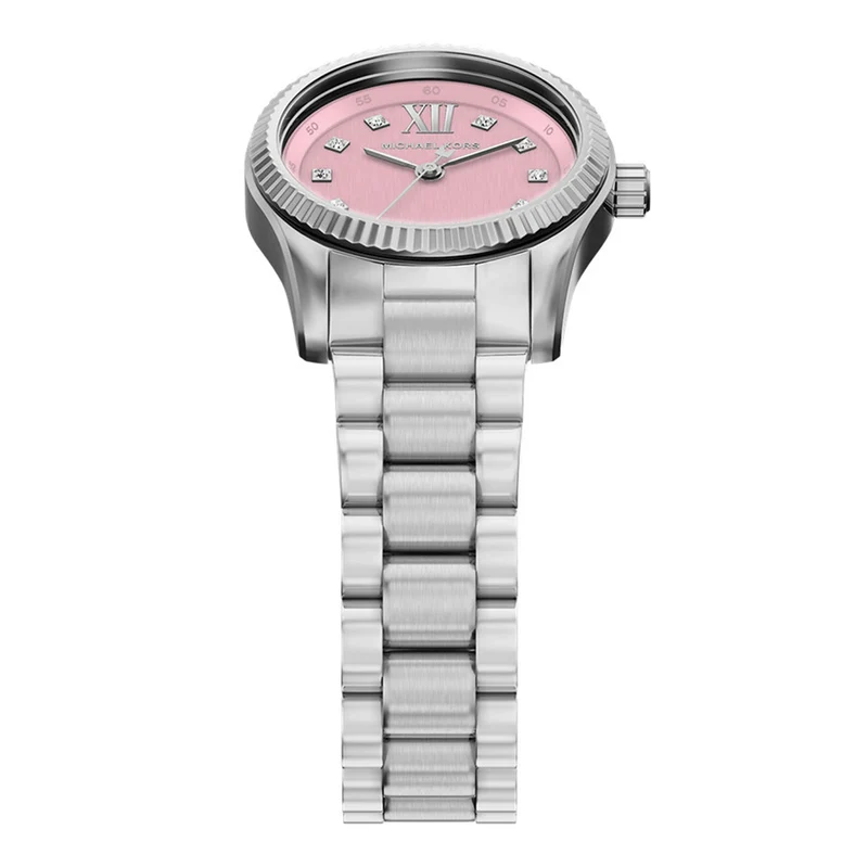 Michael Kors Lexington Round Pink Dial Watch MK4996