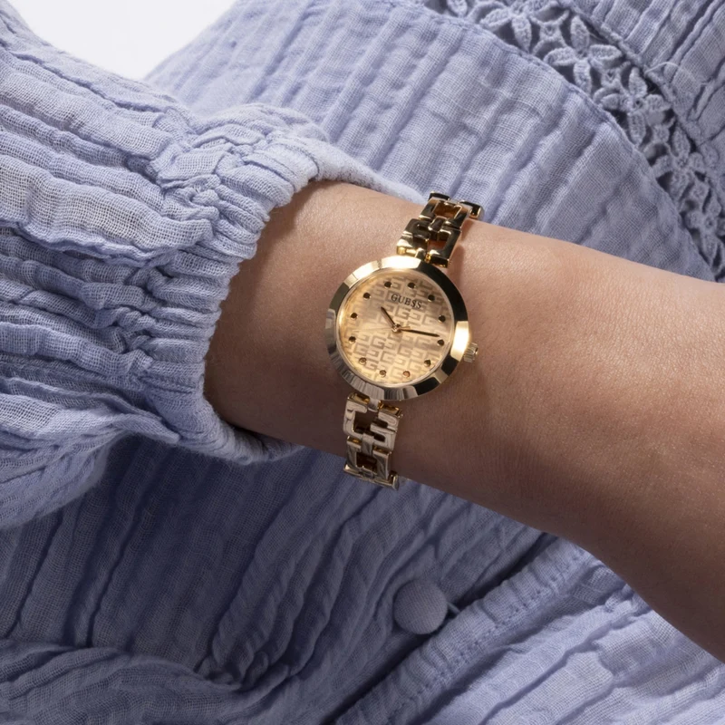 GUESS damen Uhr Gold GW0549L2