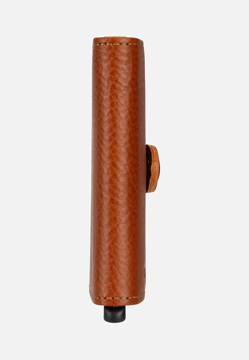Miniwallet Veg Tanned Caramello-Sand - Portemonnaie