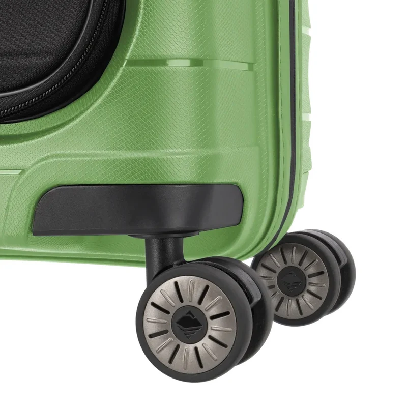 Travelite Mooby - 4-Rollen-Trolley Set 3tlg. (grün)