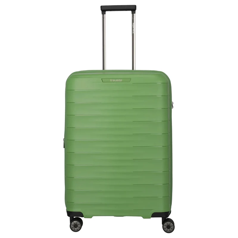 Travelite Mooby - 4-Rollen-Trolley Set 3tlg. (grün)