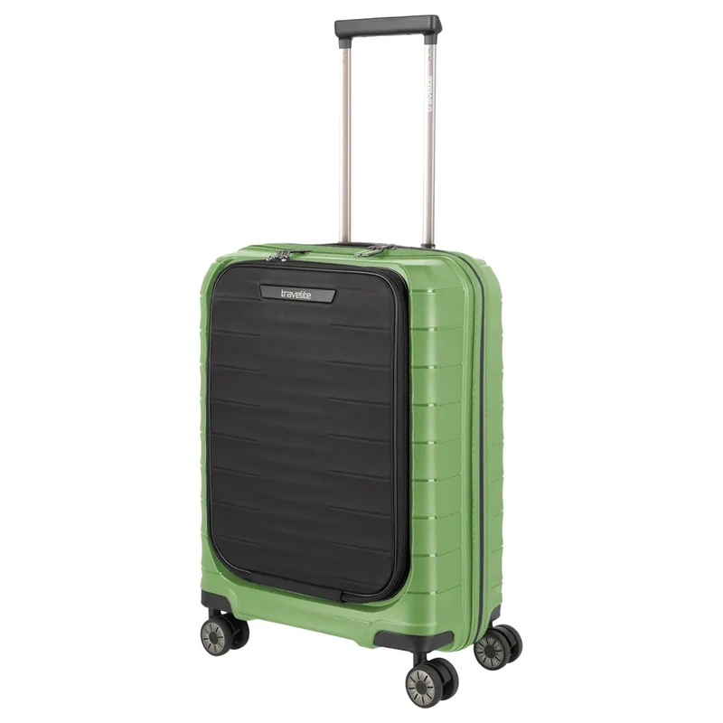 Travelite Mooby - 4-Rollen-Trolley Set 3tlg. (grün)