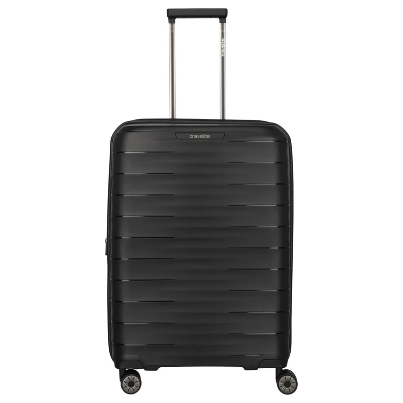 Travelite Mooby - 4-Rollen-Trolley Set 3tlg. (schwarz)