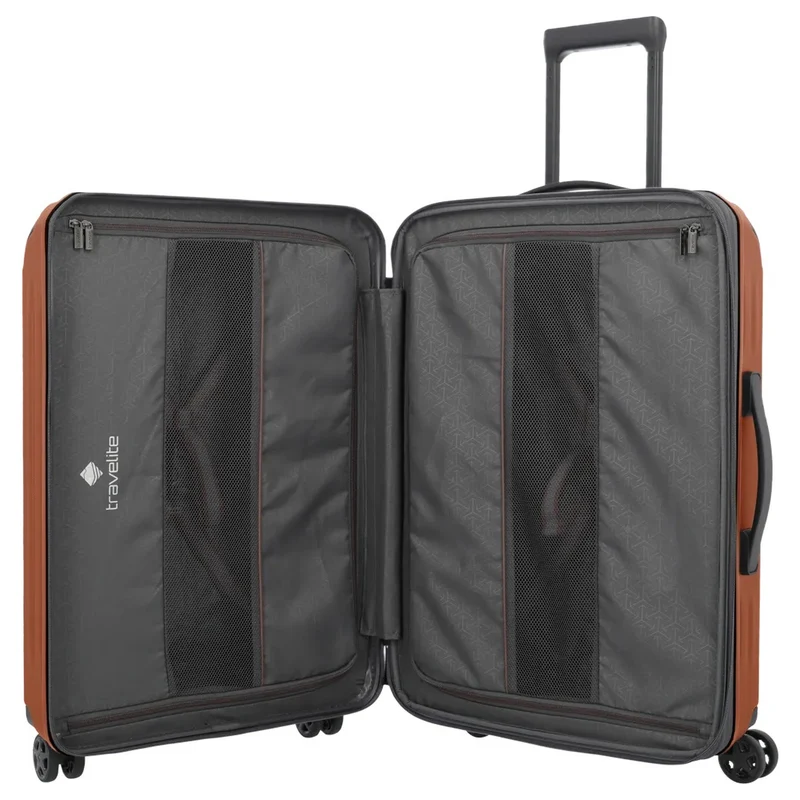 Travelite Dynamiic - 4-Rollen-Trolley Set 3tlg. (kupfer)